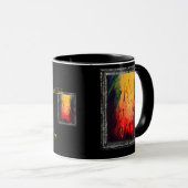 闇離れが光に入る マグカップ (正面右)