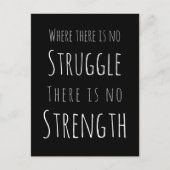 闘いと強さの肯定 ポストカード (正面)