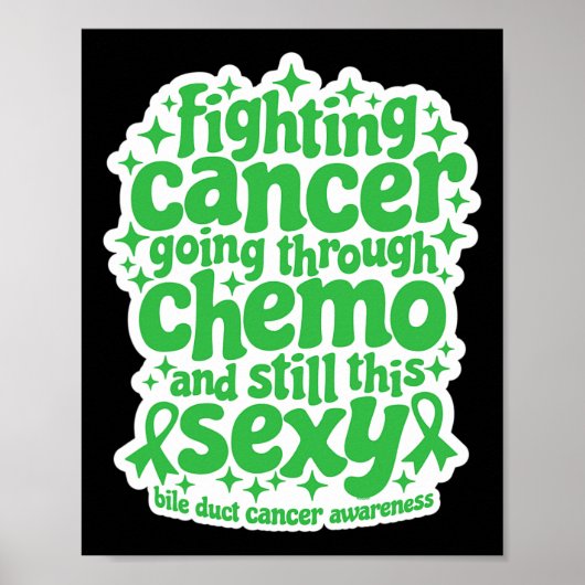 闘うがんChemo Still Y Bile Duct Cancer Awa ポスター (正面)