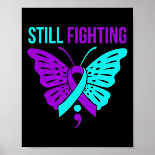 闘うハッピー自殺予防サポートグラフィック ポスター (正面)