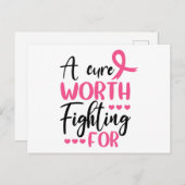 闘う価値のある治療プリント ポストカード (正面/裏面)