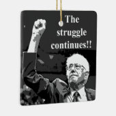 闘争が続く セラミックオーナメント (右)