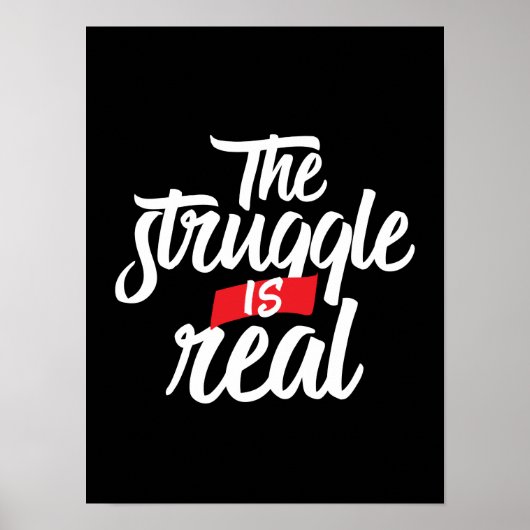 闘争は実在懸命の仕事だ ポスター (正面)