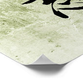 闘志日本のの漢字 – Toushi ポスター (角)