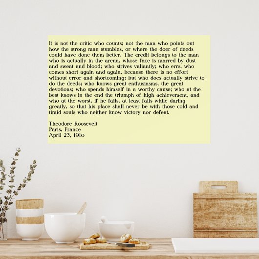 闘技場にいる人 ポスター (キッチン)