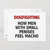 闘技:小さなペニスを持つ男性感じの仕方 ポストカード (正面/裏面)