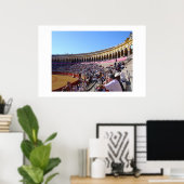 闘牛スペインの場 ポスター (ホームオフィス)