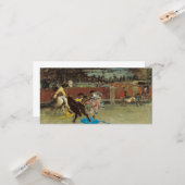 闘牛スペインの(Maria Fortuny) カード (正面/裏面インサイチュ)