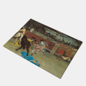 闘牛スペインの(Maria Fortuny) ドアマット (アングル)