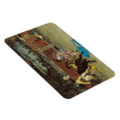 闘牛スペインの(Maria Fortuny) マグネット (右側)