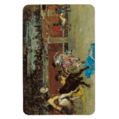 闘牛スペインの(Maria Fortuny) マグネット (縦)