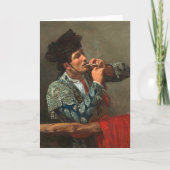 闘牛場の後 |メアリー・カッサット カード (正面)