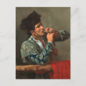 闘牛場の後 |メアリー・カッサット ポストカード (正面)