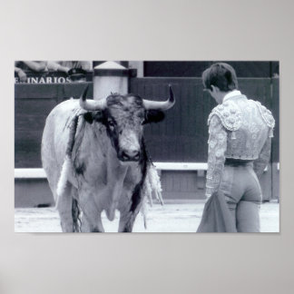 闘牛場を離れる ポスター