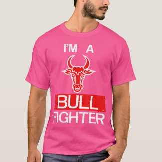 闘牛士です 牛乗り ロデオカウボーイ Tシャツ