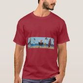 闘牛士とスペインのダンサー Tシャツ (正面)