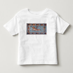 闘牛士のフレスコ画、Knossos宮殿、クレタ トドラーTシャツ