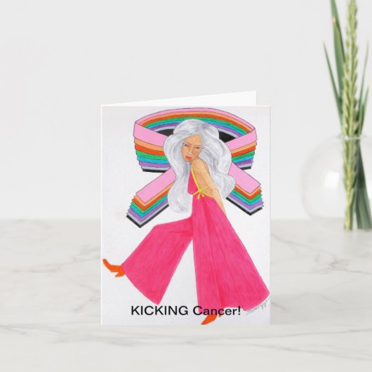 闘癌克服オリジナルスケッチ カード (正面)