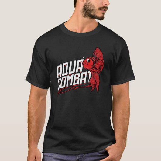 闘魚シャムアクアバトル Tシャツ (正面)