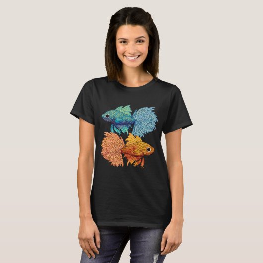 闘魚 Tシャツ (正面フル)