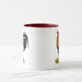 闘鶏のWheatenオンドリ マグカップ (中央)