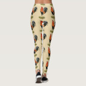 闘鶏のWheatenオンドリ レギンス (裏面)