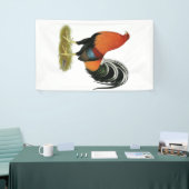 闘鶏のWheatenオンドリ 横断幕 (トレードショー)