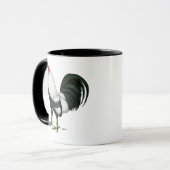 闘鶏銀製のDuckwing マグカップ (正面左)