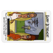 防リス型退職大型磁石 マグネット (横)