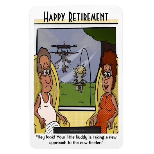 防リス型退職大型磁石 マグネット (縦)