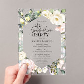 防保フローラ枠法科卒業会 アクリル招待状 (インサイチュ (ポータブル))