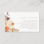 防保素朴秋フローラ図書ベビー エンクロージャーカード (正面)