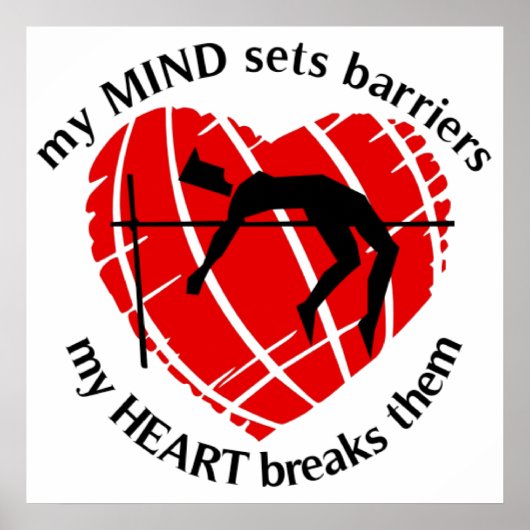 防壁ハイジャンパーのポスター ポスター (正面)