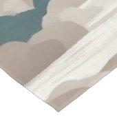 防峰の森の風景アート テーブルクロス (アングル)