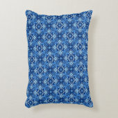 防峰スタイリッシュ幾何花模様 アクセントクッション (正面(垂直))