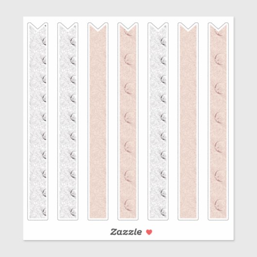 防峰フローラ和紙テーププランナーシール シール (シート)