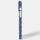 防峰鮮やか幾何花模様 Case-Mate iPhoneケース (裏面 / 左)