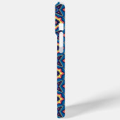 防峰鮮やか幾何花模様 Case-Mate iPhoneケース (裏面 / 左)