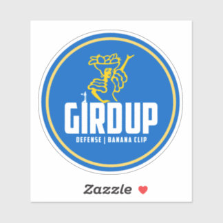 防御を固める |レトロバナナクリップ シール