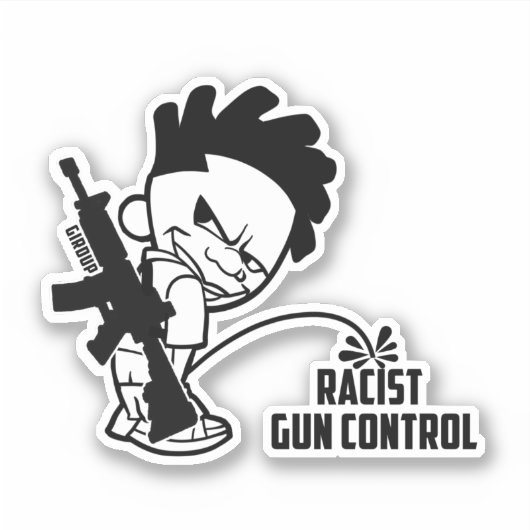 防御を固める | Gun Control シール (正面)