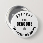 防御を固める | The Deacons 缶バッジ (正面&裏面)