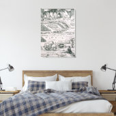 防御措置の実証 キャンバスプリント (インサイチュ (寝室))