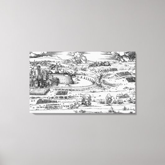 防御措置の実証 キャンバスプリント (正面)