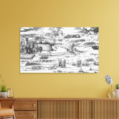 防御措置の実証 キャンバスプリント (インサイチュ (リビング))