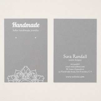 防方白曼荼羅グ素朴レーイヤリング展示