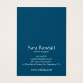 防方白曼荼羅ダークティール（緑がかった色）イヤリングディスプレイ (裏面)