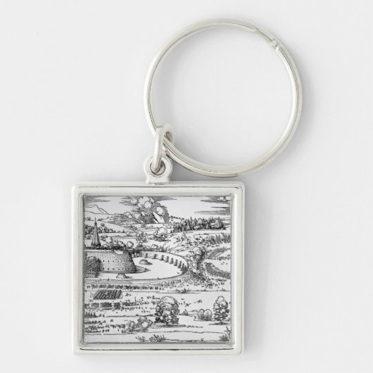 防止方法のデモンストレーション キーホルダー (正面)