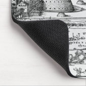 防止方法のデモンストレーション マウスパッド (コーナー)