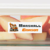 防水かわいい建築名ラベル ラベル (貼付)