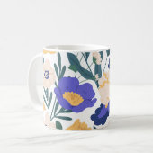 防水の花：すべての口のフローラ魔法 コーヒーマグカップ (正面左)